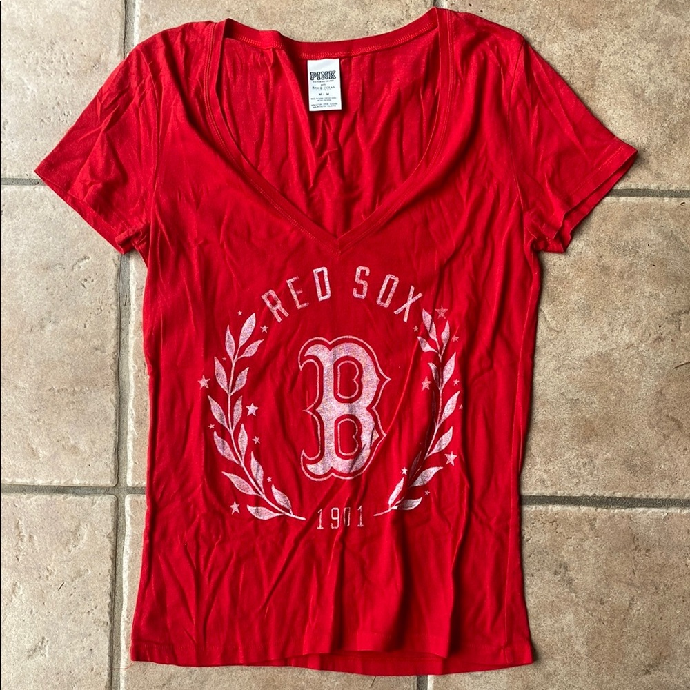 VS Pink Red Sox tee